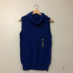 Banana Republic Mock Turtleneck Sleeveless Tank